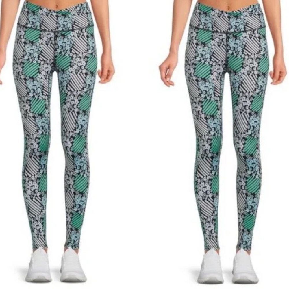FREE PEOPLE - FP Movement Lose Control Leggings Daisy Check Print - Size XS